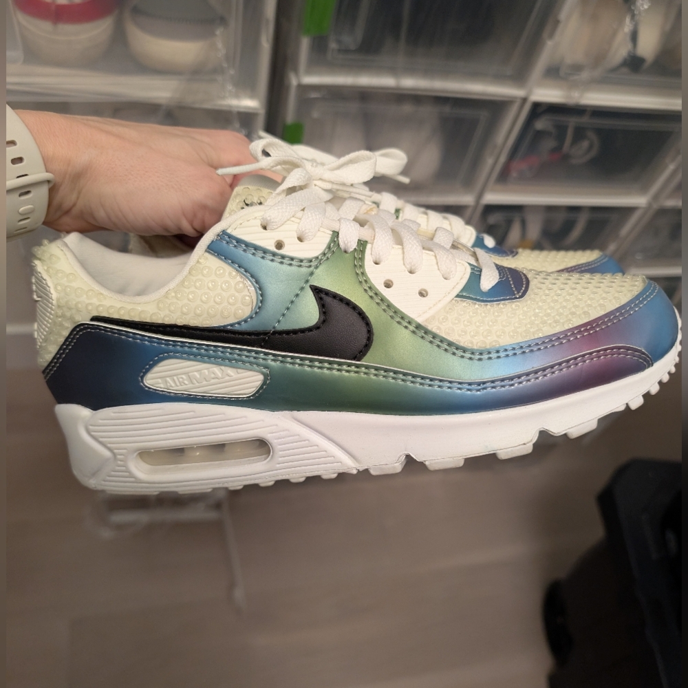 Kids Iridescent Sneakers